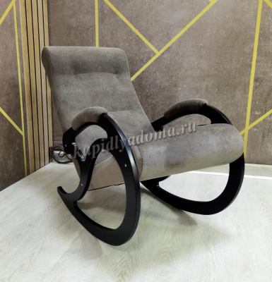 Кресло-качалка Диана Модель 5 (Венге/Ткань Verona Antazite Grey)