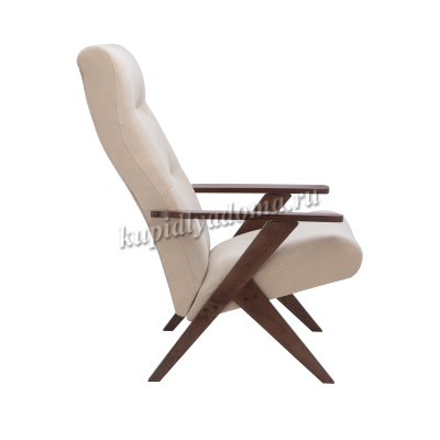 Кресло для отдыха Leset Tinto (Орех/Ткань бежевая Ophelia 1)