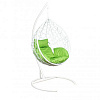 Кресло подвесное LESET ЭВА (Белый каркас/Зелёное яблоко подушка)