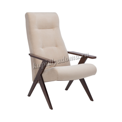 Кресло для отдыха Leset Tinto (Орех/Ткань бежевая Ophelia 1)